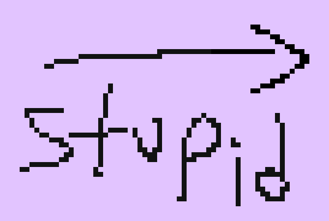 [1801ed] stupid - XIE