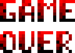 [fcbc86] gameover