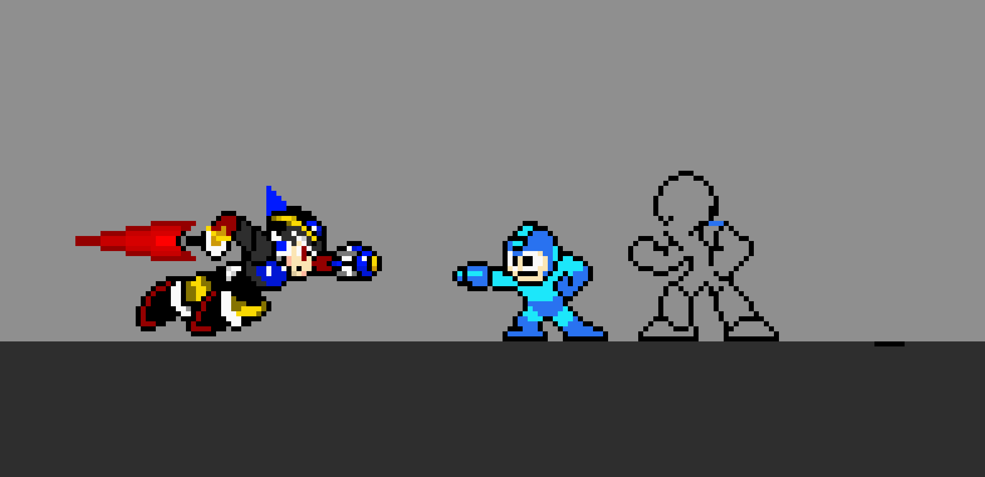 Dark Man V (Dark Man V vs Mega Man, X Mega Man Zero and Legends Mega man