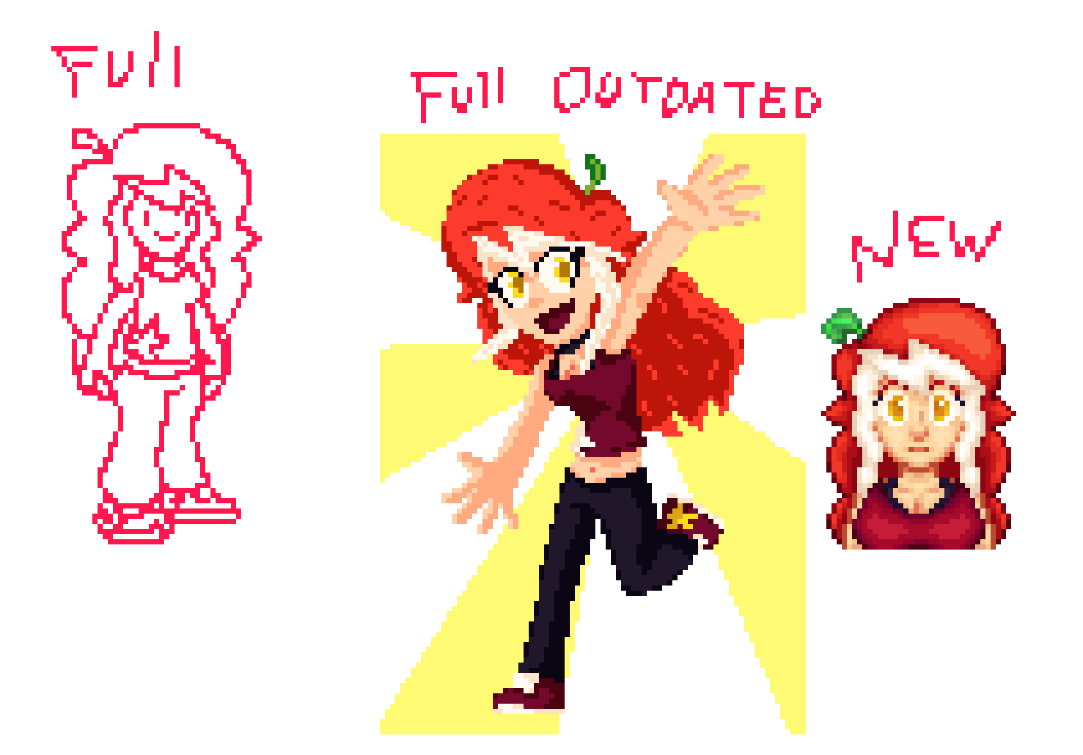 [6b8263] sorry for the wait dell, my ass still hasn't made an up-to-date full body ref of myself yet, this will have to do for now. but honestly feel free to change it however you want, like the outfit or design in general as long as it's still recognisably me lol