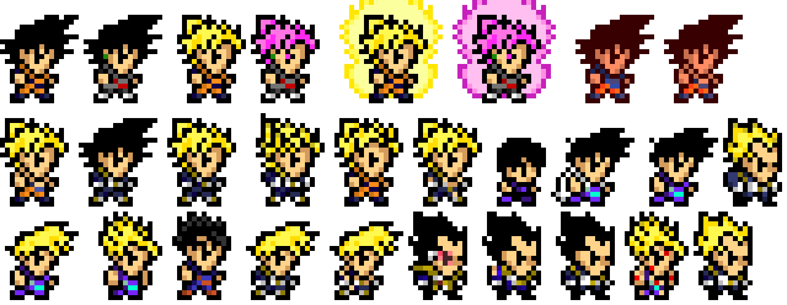 [9664c4] Various DBZ Devolutions (Credit to Txori for most of the models) Part 1