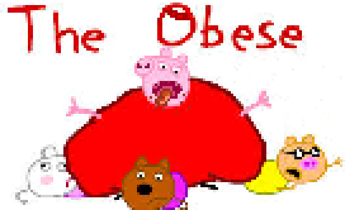 [3cd046] Obese Peppa Pig