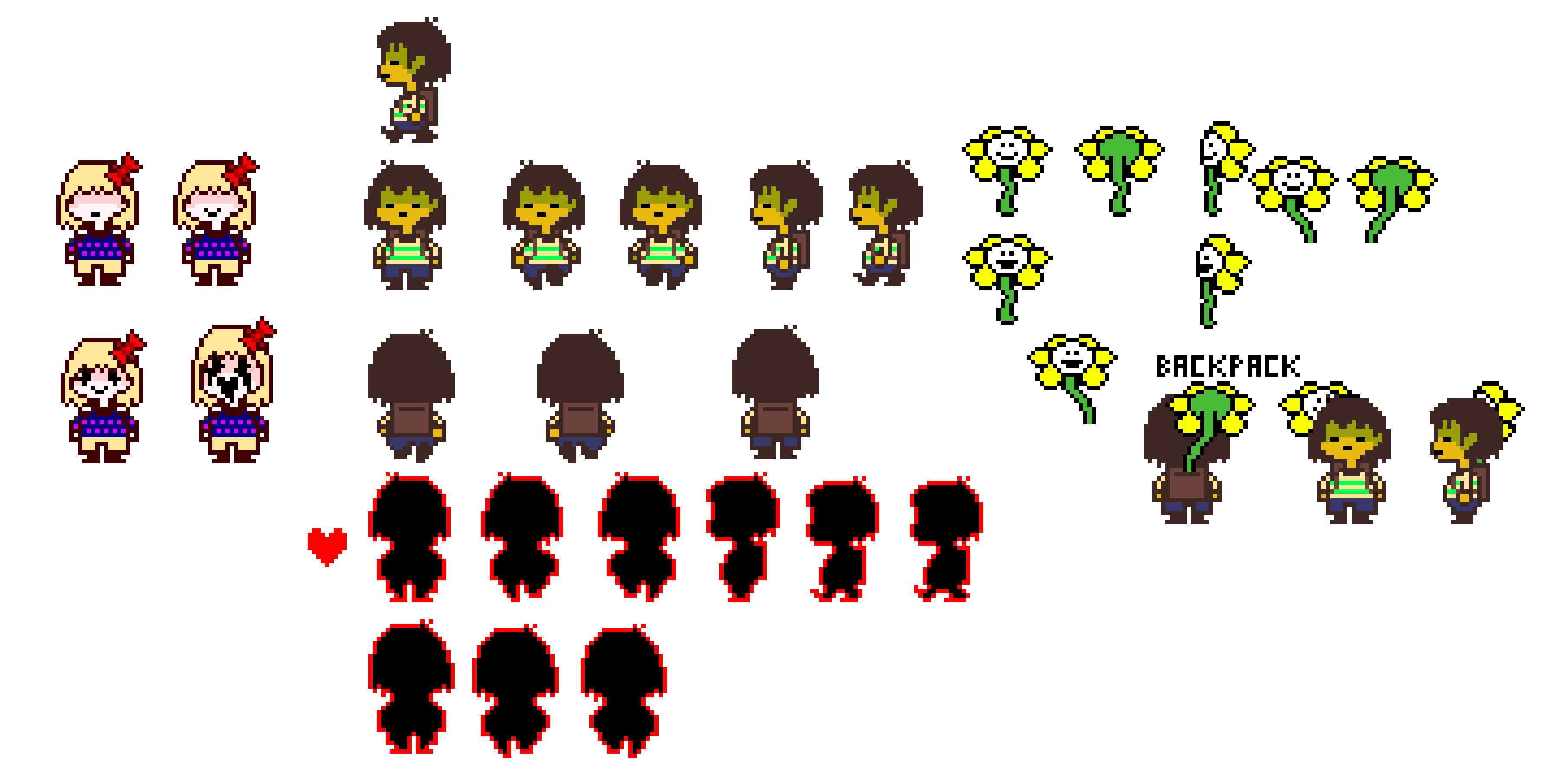 [ecef3c] Fallen Down Frisk And Chara