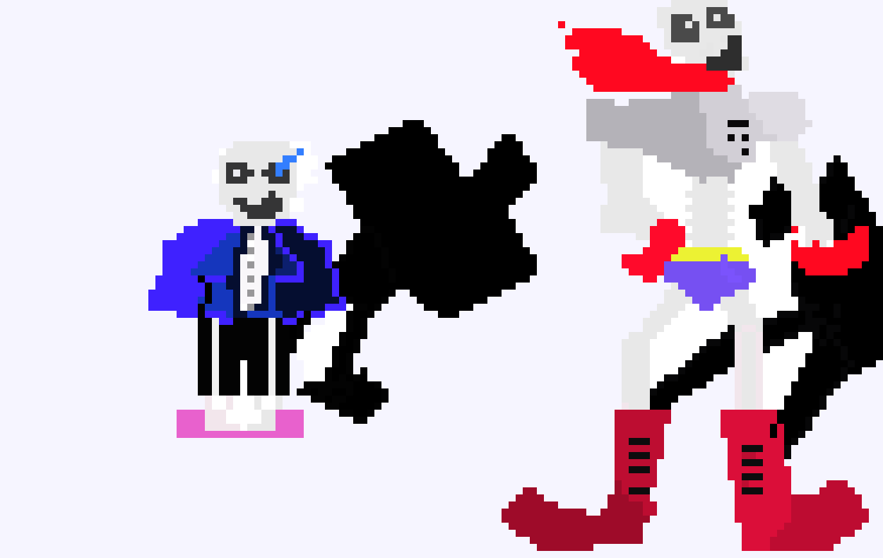 [a8e483] sans and papyrus