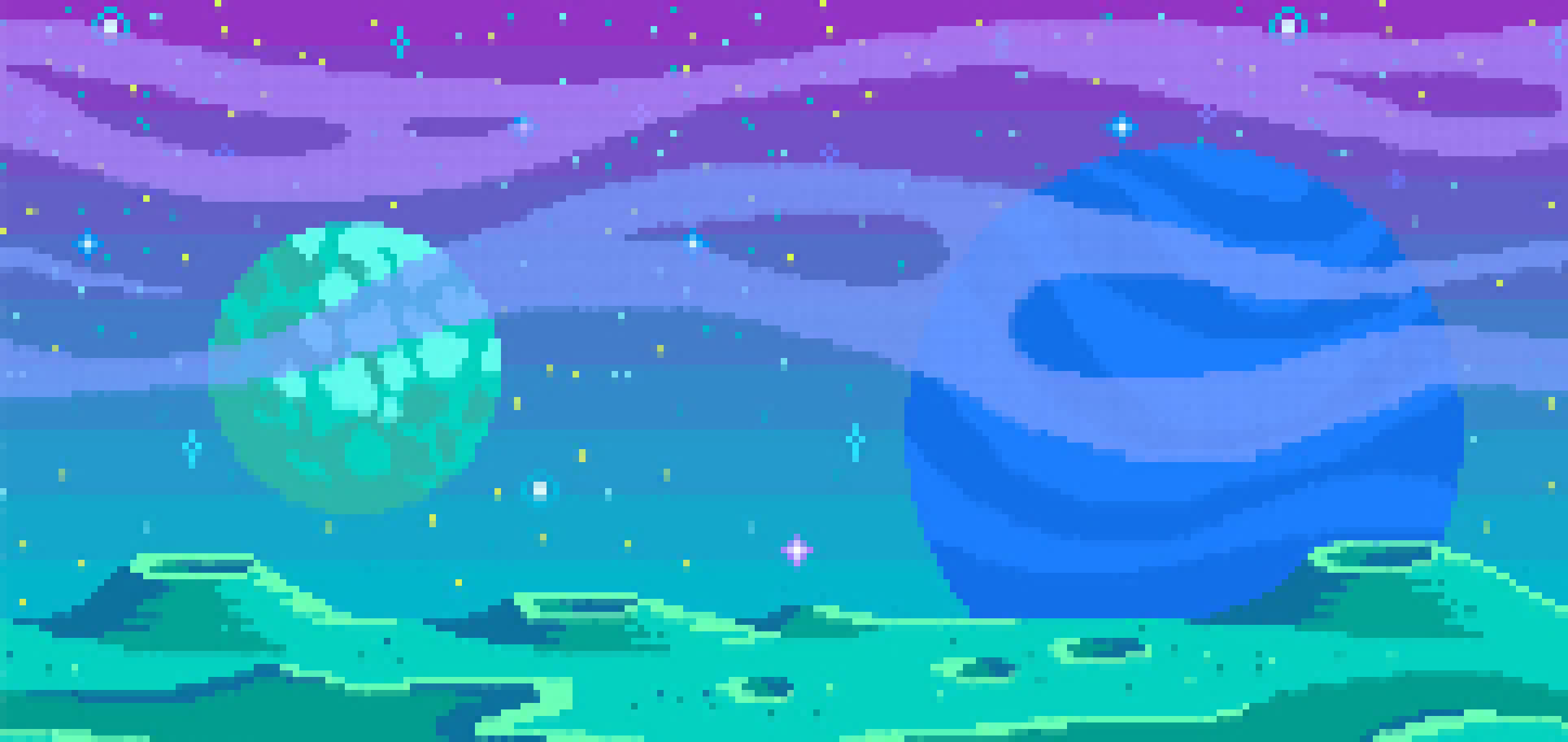 [868099] Pixel Art Wallpaper