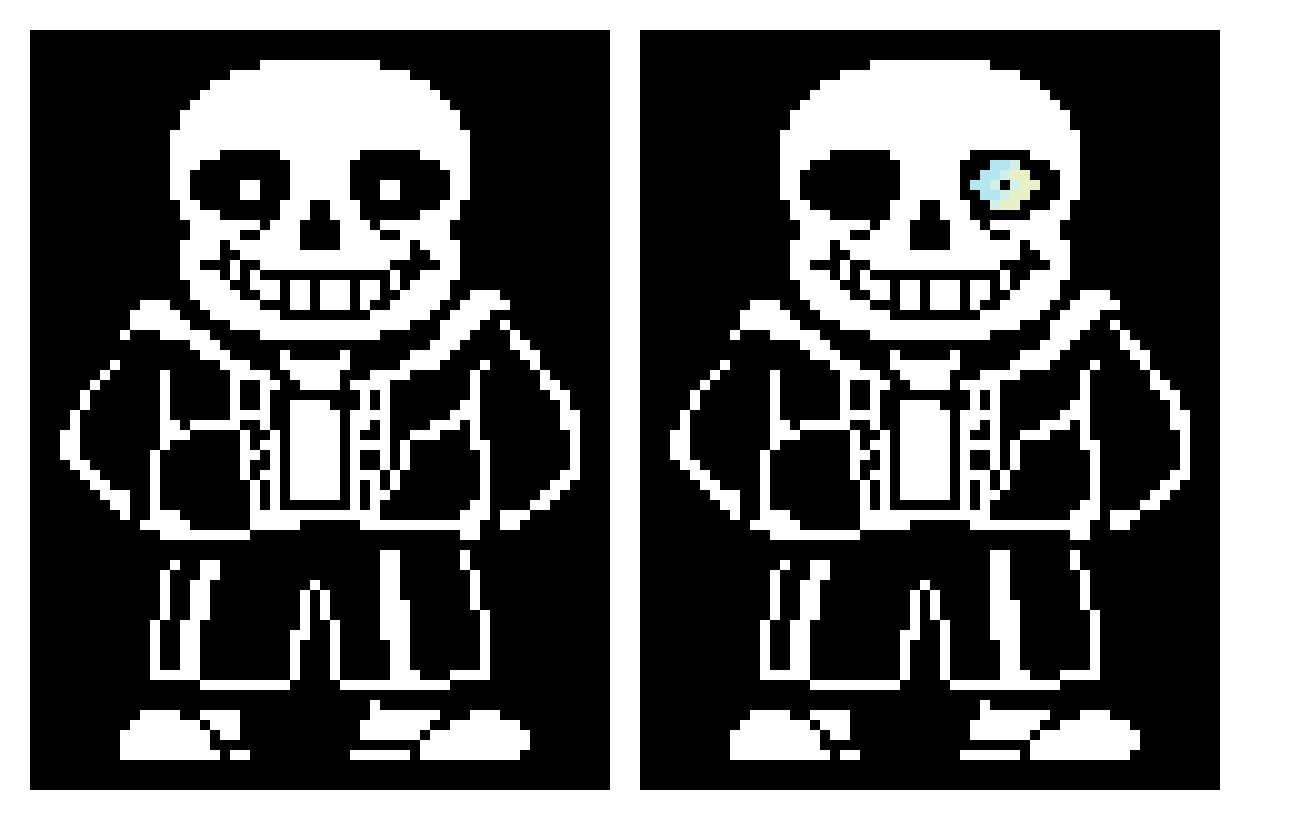[9ba5e0] Original Sans Battle Sprites