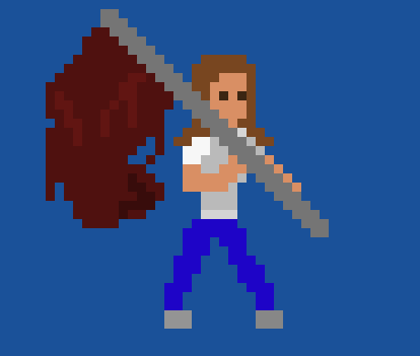 [e7fe0e] Flag man