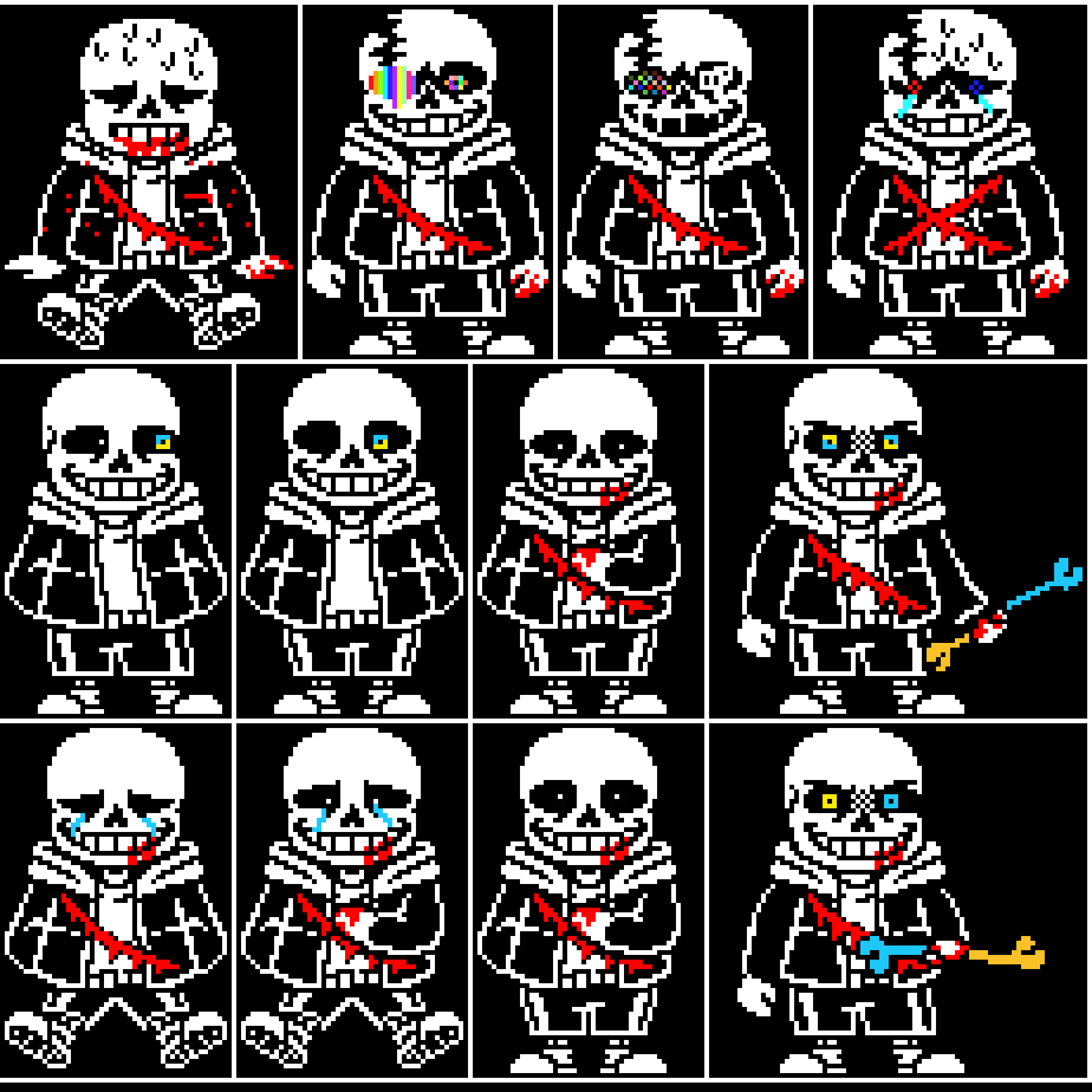 [1204bd] Undertale Last Breath Hard Mode Phase 1, 2, 3 