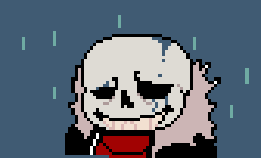 [1c0dc7] -{ He is just standing there consuming more and more water }-