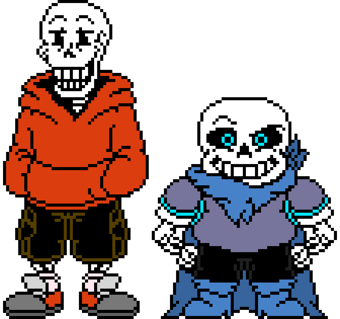 Underswap Sans and Papyrus