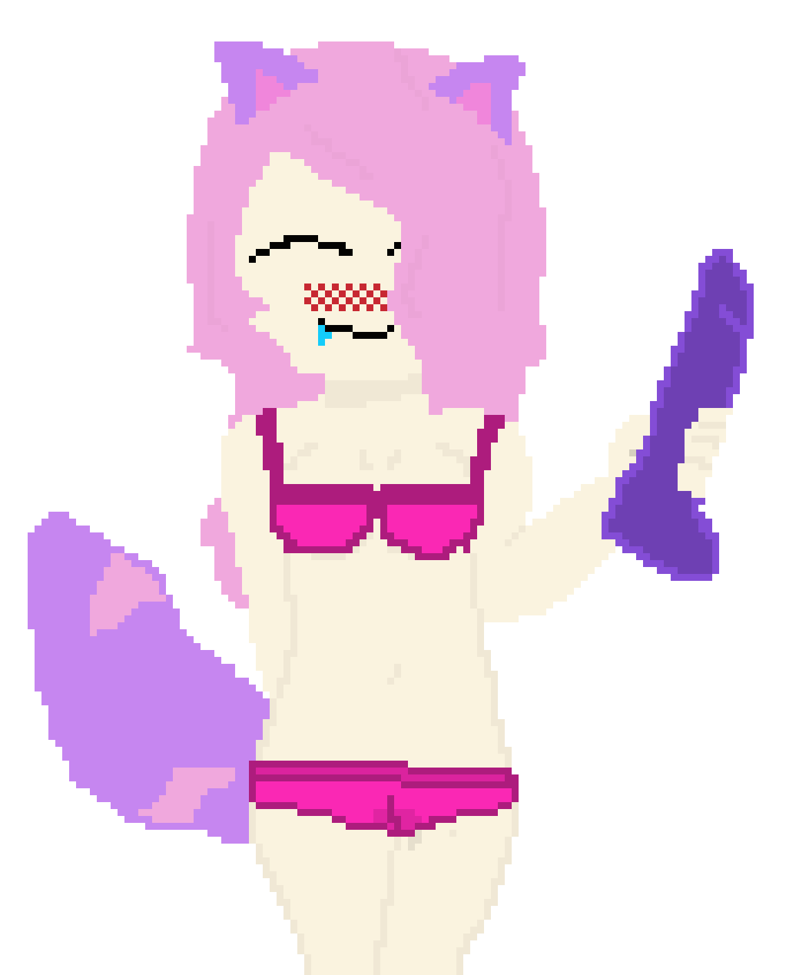 sexy catgirl (wet pussy)