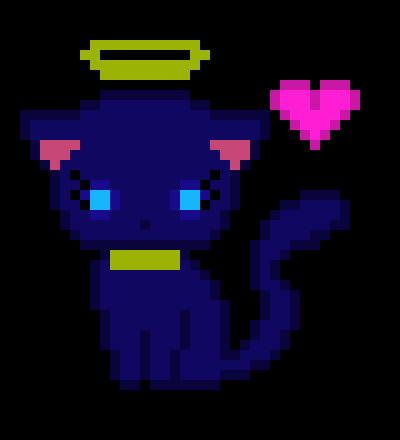 [9664c4] angel cat