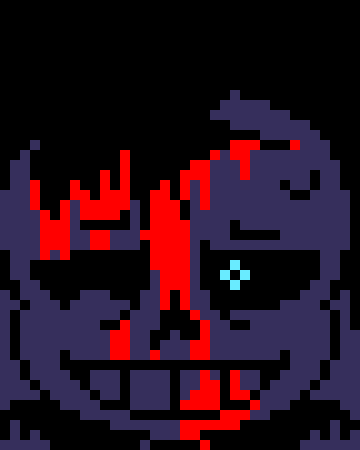 [7ce906] *(He'd stay in place.) -HorrorTale Sans