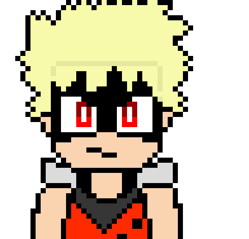 [b9de0d] 10 kills on the board right now, just wiped out tomato town. - bakugou katsuki  