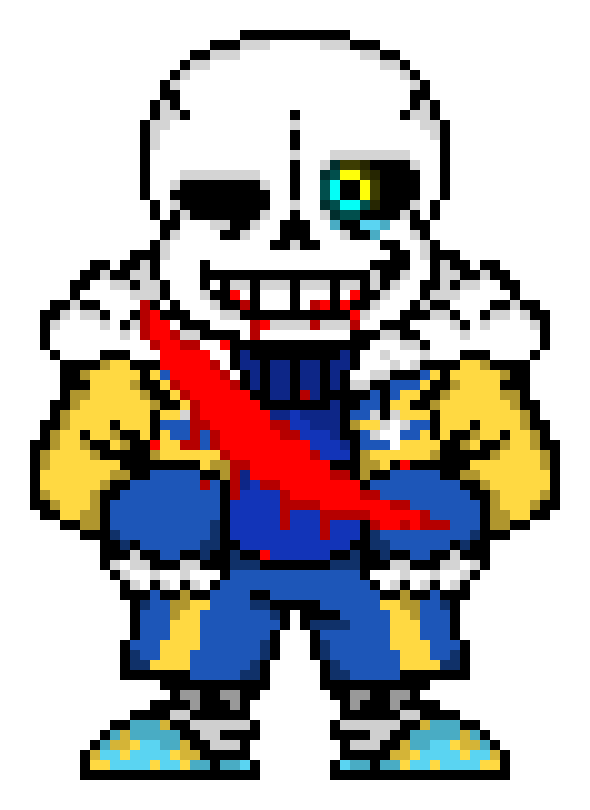 [d8ace7] Outertale Sans Phase 2 OC