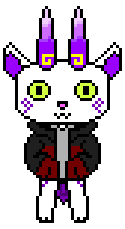 [5b2f3e] Komakori is my equivalent to a sans OC, he has a universe, with characters that fit Undertale roles.. 
