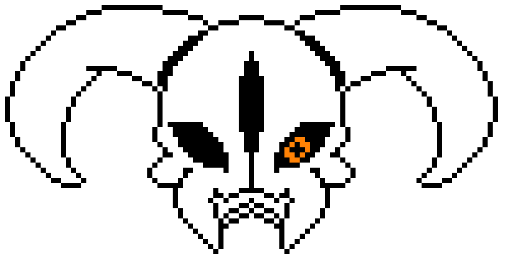 AlterTale Gaster Blaster Sprite