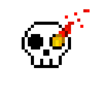 Skull Fire eye