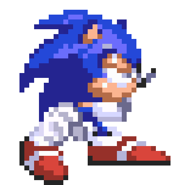 [60b334] [ " Storming-Blue-Speedster! "] ( Sonic ) *Stunned*