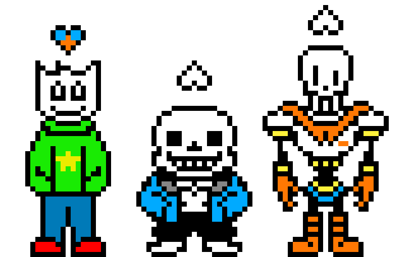 [89c635] Josh(underoc(me)),Sans, & papyrus overworld