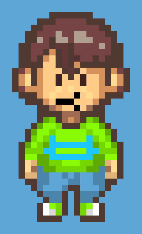 me in undertale HD (re-design)