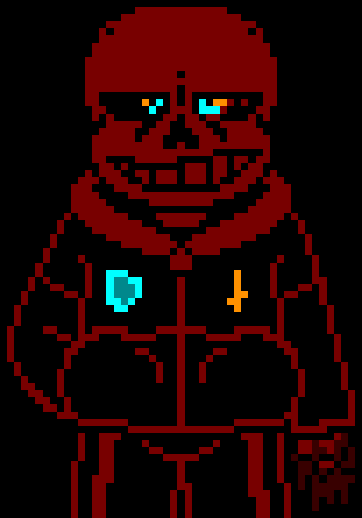 [275823] *His hand explode sending felltale away from flowey ... it only cause a bit pain to felltale but no damage dealt to felltale*