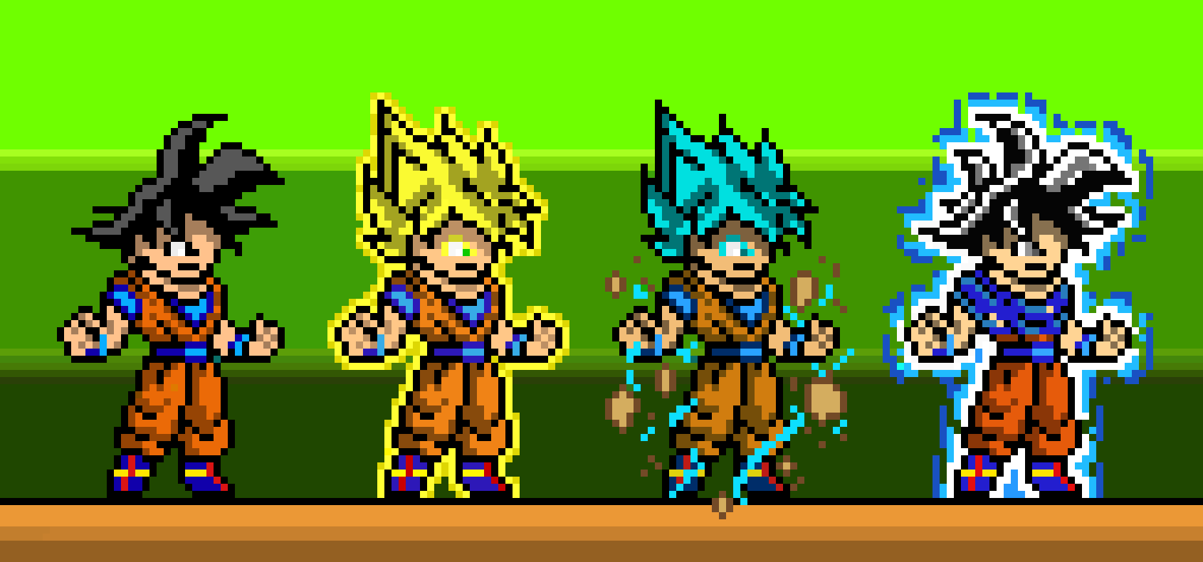 Goku Transformations