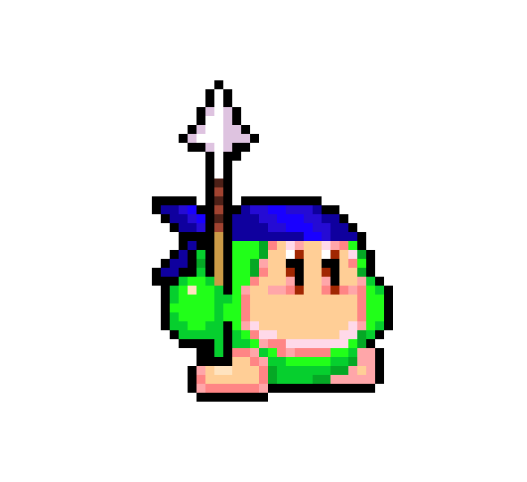 [9664c4] Waddle Dee (green)
