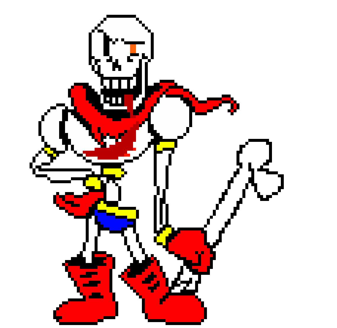 [1b757c] Undertale Papyrus Last Breath Phase 1