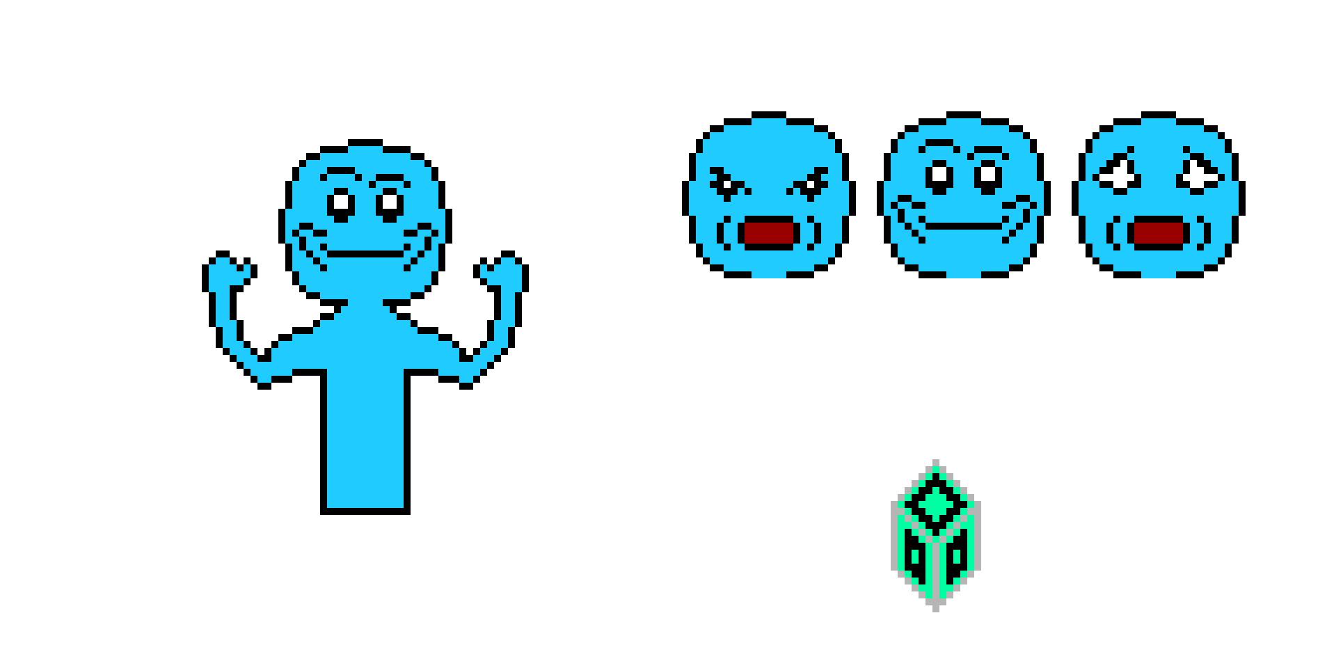 [527712] *See this small box under the face images? Tab the top to summon a Meeseeks.*