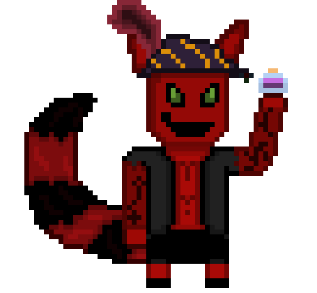 [cba46e] Macaroon holding potion Sprite