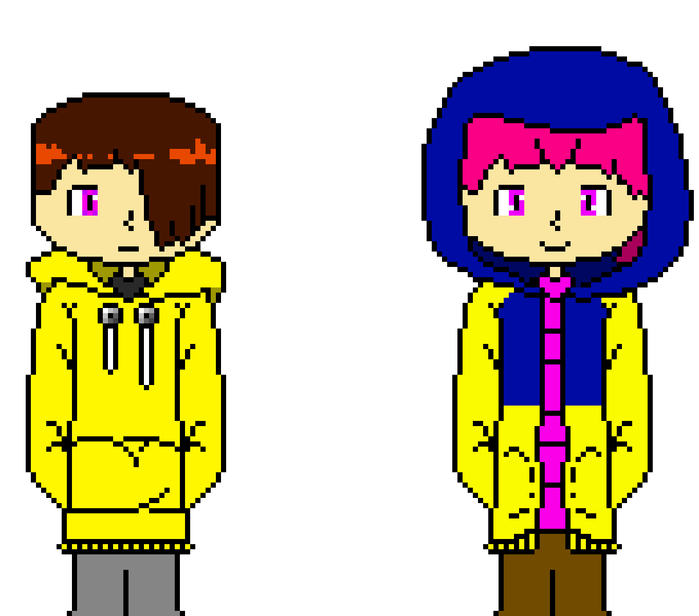 ugh..... if only i could update hanako without having to go through the trouble of getting my hood off...... hanako need to take her entire jacket off... UGH!