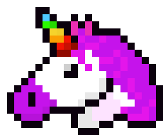 [9664c4] Unicorn emoji 2