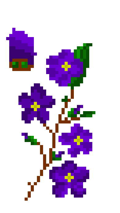 [76517e] Flower and person