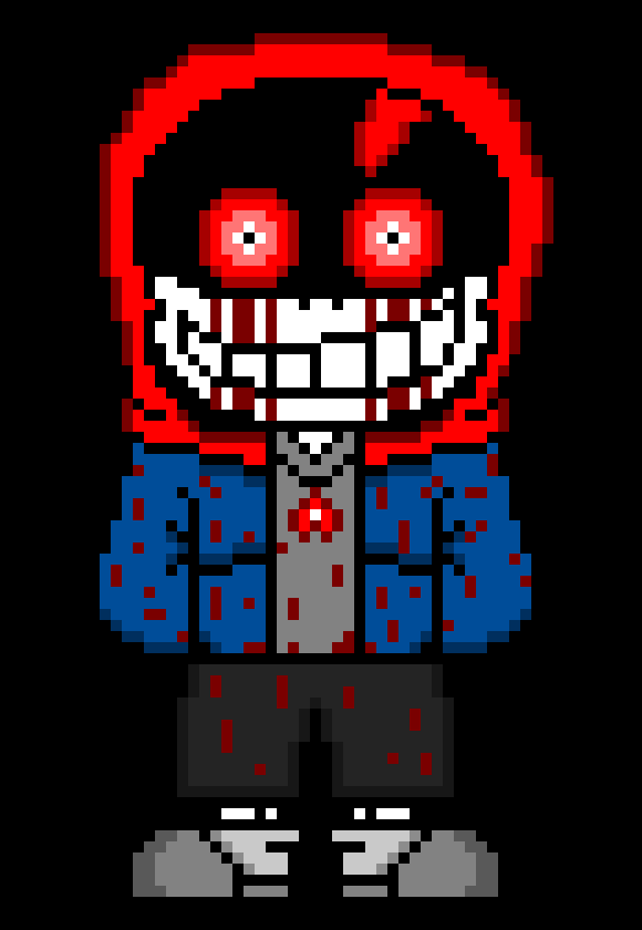 Tormentor!Sans remasterd sprite