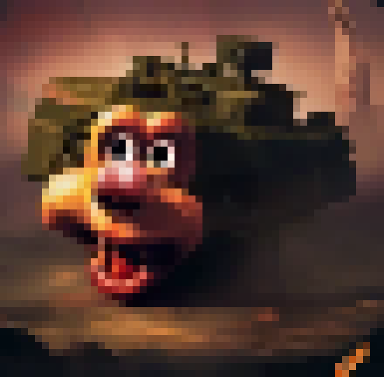 [ca64cb] Goofy tank