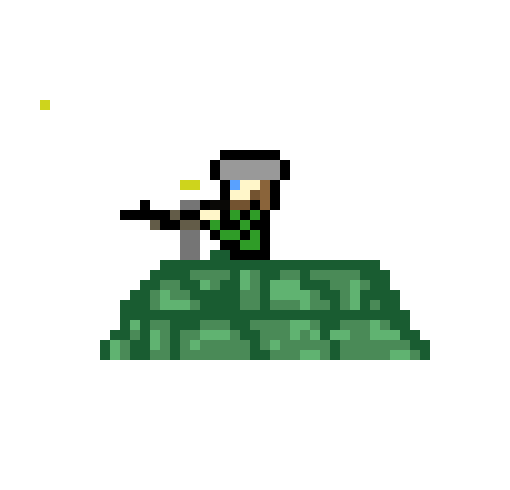 [86907b] save pixel 2 machine gun fort bullet