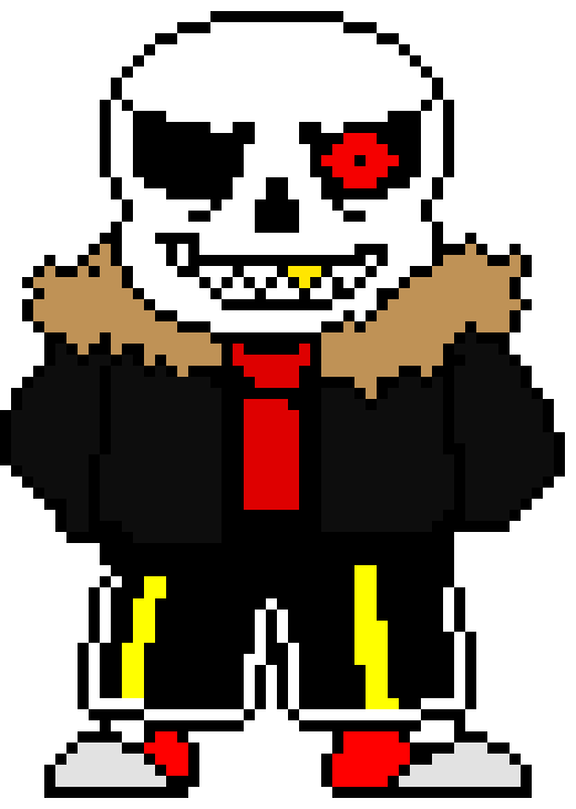 my first version ive ever made of fell sans