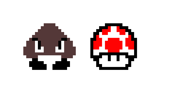[9664c4] mario pixels