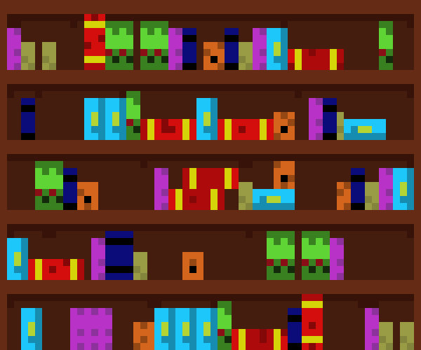[9664c4] full bookshelf