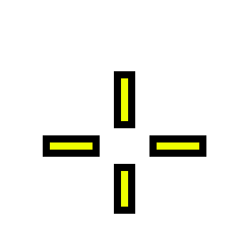[68d034] PS2 custom crosshair #2