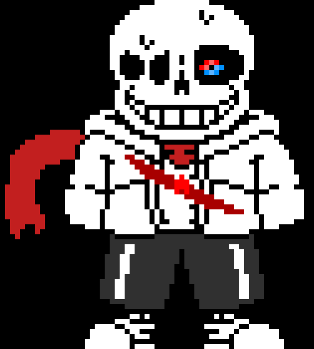[3986df] aftertale sans resprite-hhs