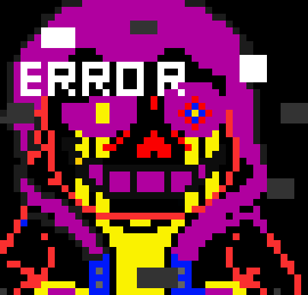 [450a4c] dustale error sans:[tps to error] hey uhh i sorta blew up the gas can in the back :[
