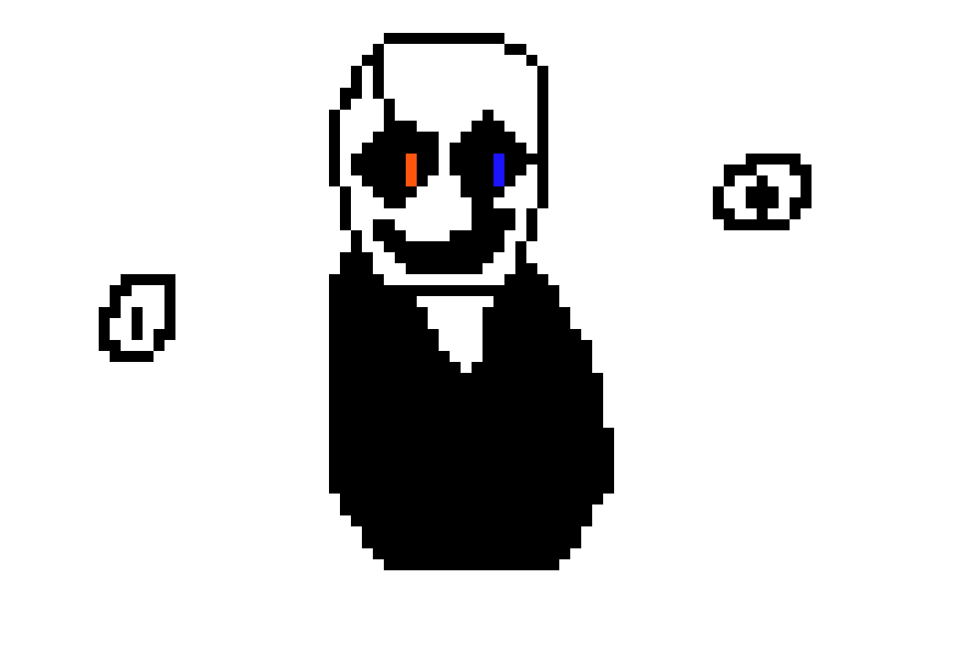 [9664c4] My Undertale Gaster Sprite- Battle Mode