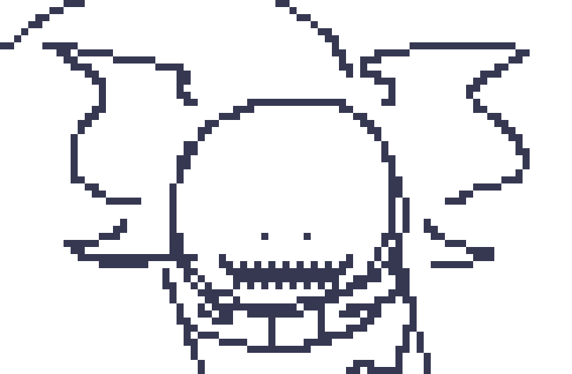 [fbf0df] What Kinda Robots? also what fucking greek god name do i give my gaster blaster guy