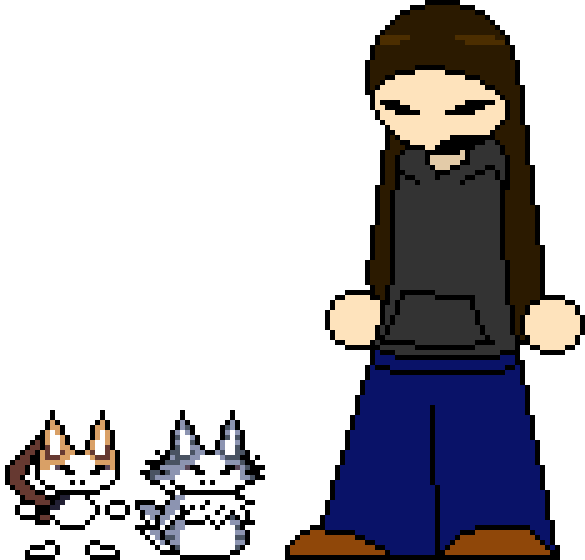 [d3c520] (( Anyways, I got bored and decided to calculate how tall (in pixels) I'd be compared to Catto Boi or Big Boi. I found it. . . And the fact that most grown humans would be nearly 4 times the size of them with what we apparently know. ))