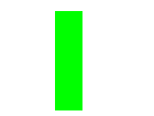 [9664c4] Vertical Green Rectangle