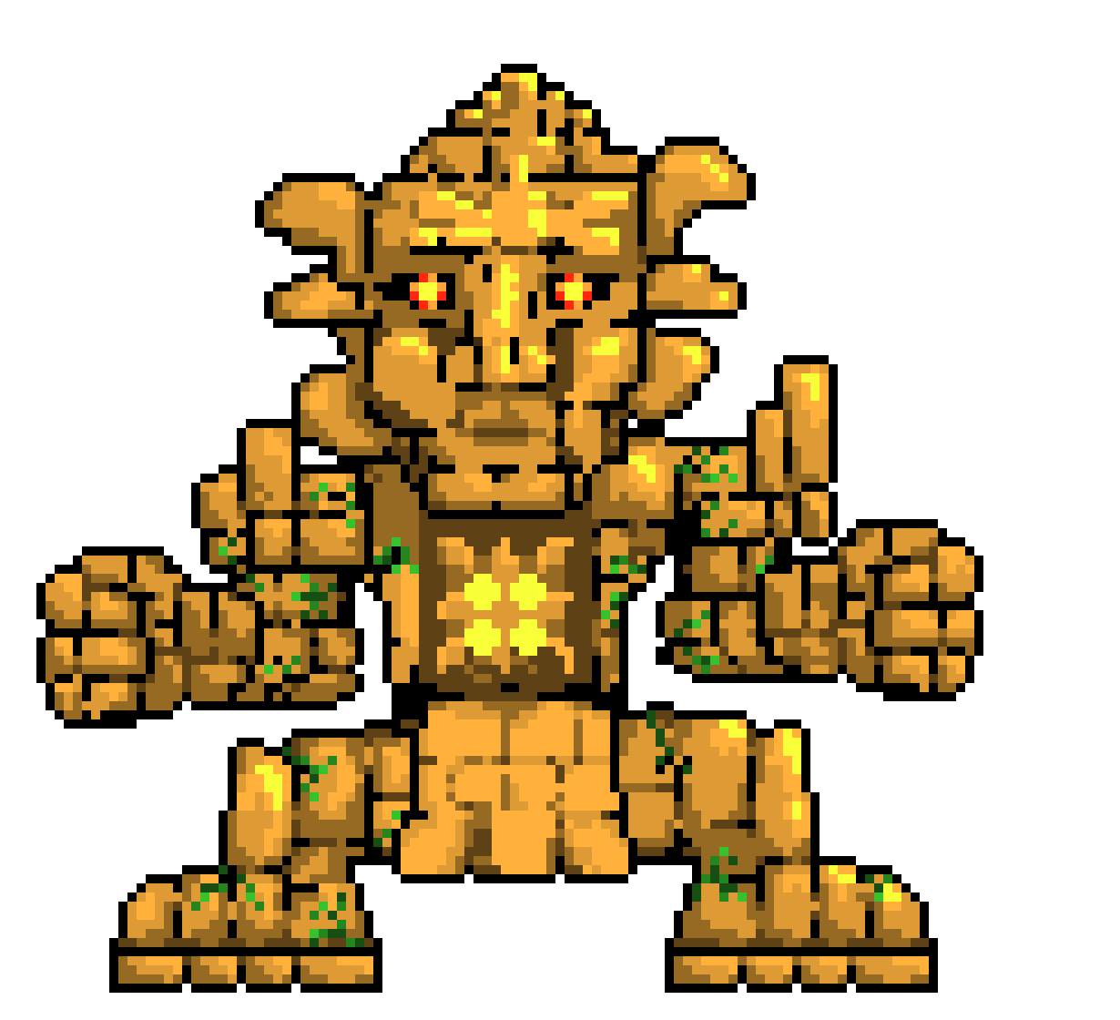 Golem 101 in Description. "To Defeat an Enemy You Must First Know Your Enemy"