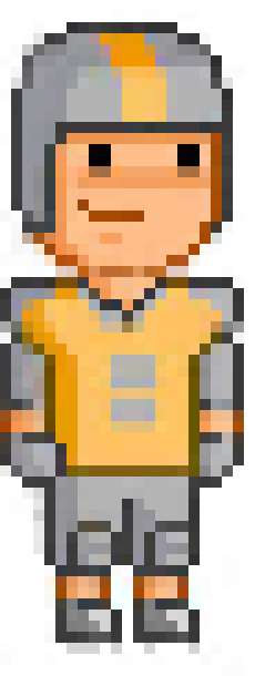 [1316e8] Football pixel art yipeeeee