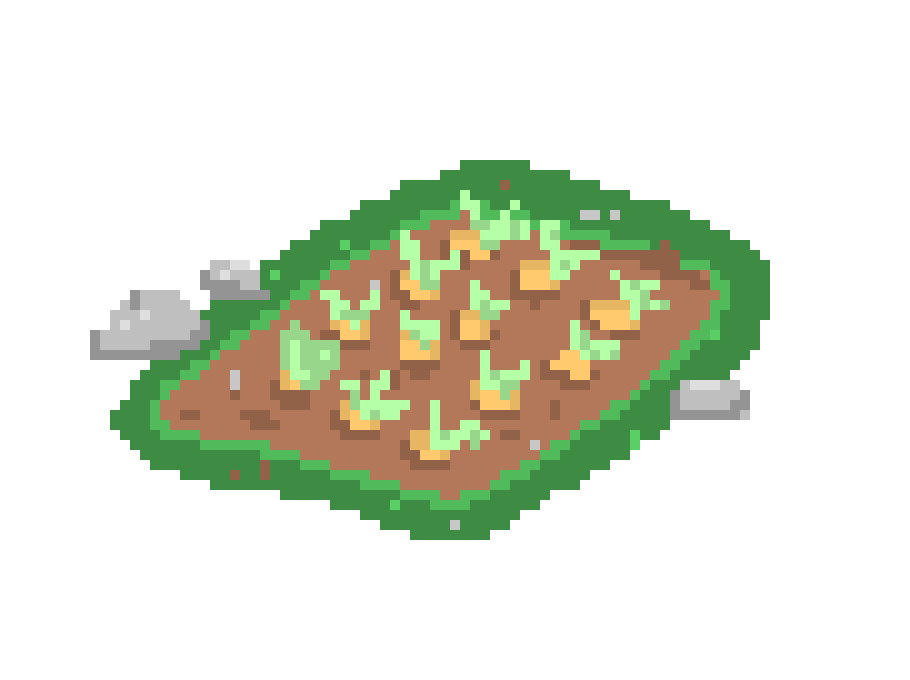 [51e405] carrot garden